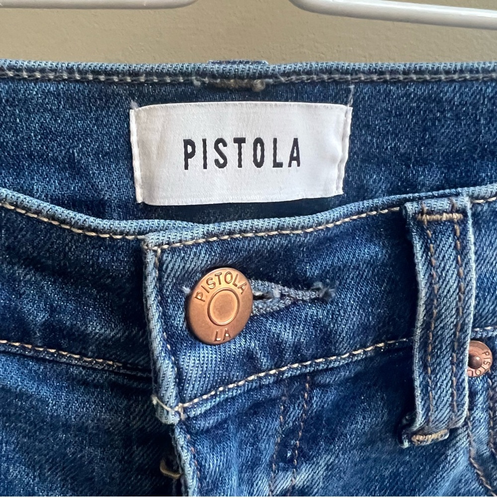 Pistola Lennon high rise crop Jeans size 28 - Picture 7 of 7
